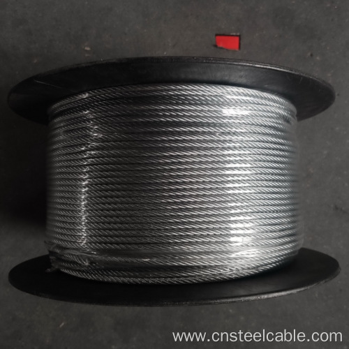 7x7 Dia.4mm Galvanized steel cable